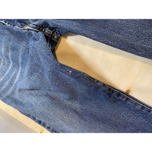Vintage Lucky Brand Dungarees Gene Montesano Made In USA Jeans 30 / 10 Selvedge - Picture 10 of 14